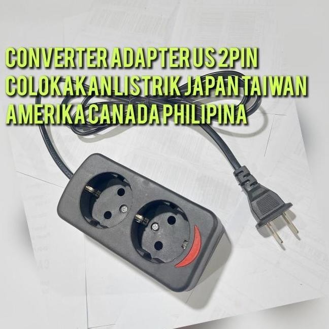 Aebdg Colokan Listrik Over Steker Jepang Usa Amerika Taiwan Adapter Terbaru