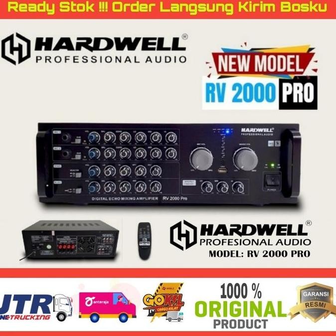 Promo AMPLIFIER HARDWELL RV 2000 PRO ORIGINAL PROFESSIONAL AUDIO HARDWELL COD