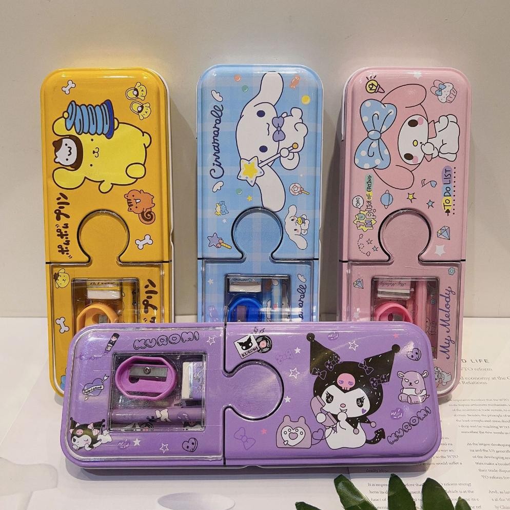 

Readyy!! KOTAK PENSIL SET STUDY SET STATIONERY SET ALAT TULIS SEKOLAH