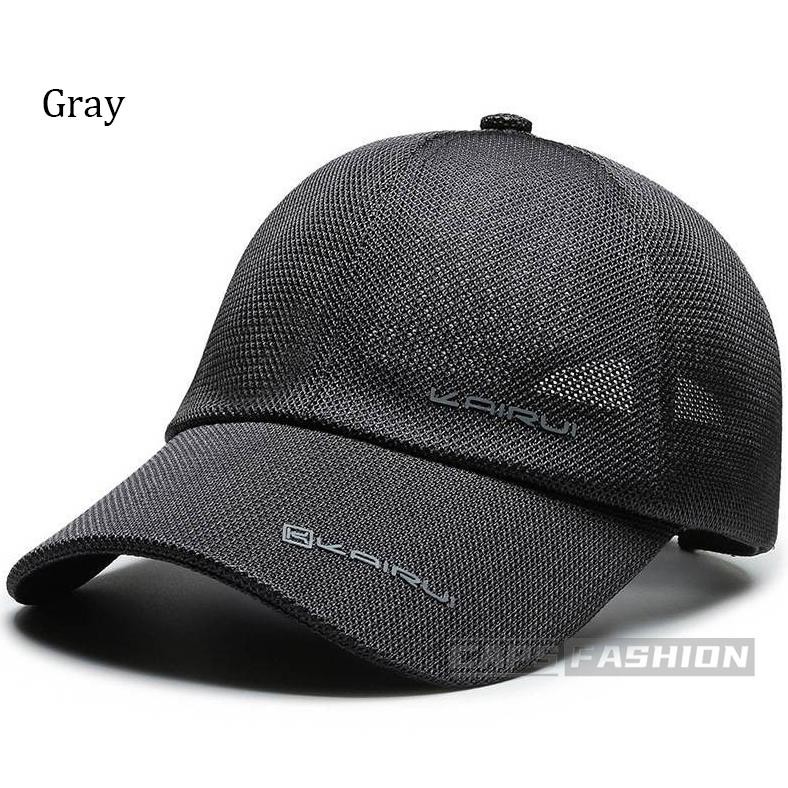 ZX41 XCT-2328 Topi Baseball Pria Jaring Tipis Musim Panas Topi Golf Luar Ruangan Topi Memancing Kere