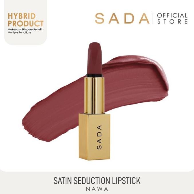 [Promo Diskon] [Bundle Duo Hemat] Sada Satin Seduction Lipstick + Matte Lipcolour [Terlaris]