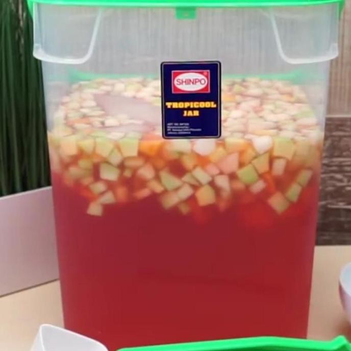 Aquarium Es Buah / Tempat Es Buah Gayung Tropicool Jar Shinpo Terbaru