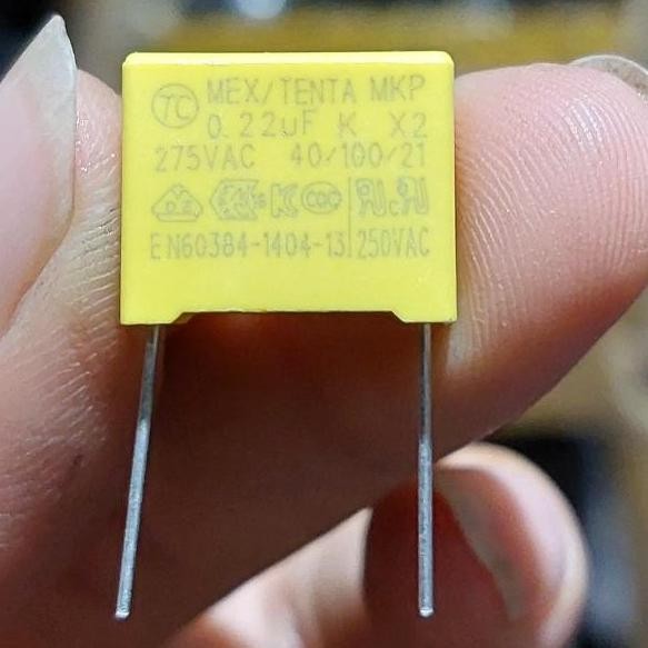 224 220 220N 0.22UF 0.22 220NF 275V KAPASITOR BUKAN 400 450 400V 450V