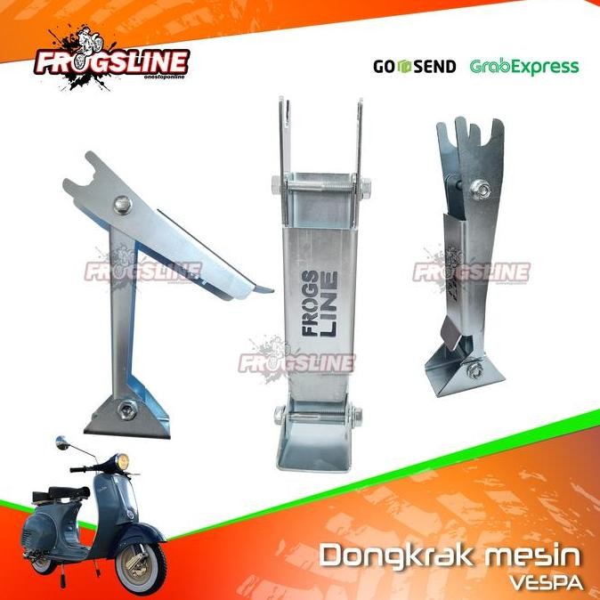 Dongkrak vespa - Dongkrak mesin vespa - Dongkrak mesin vespa portable murah