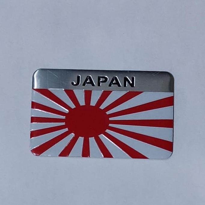 

Stiker aluminium bendera JEPANG murah