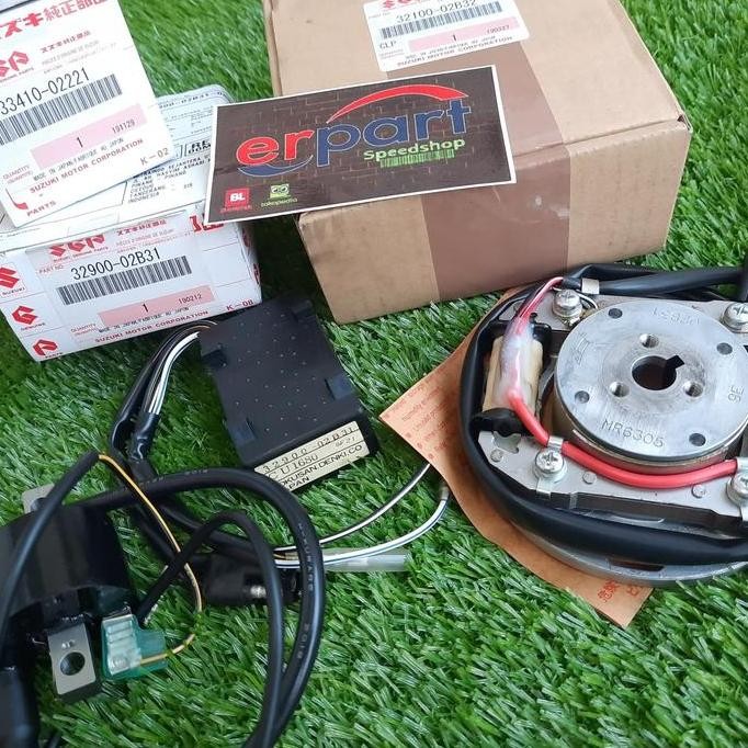 ready pengapian suzuki rm 85 CDI koil magnet spull bukan yz 125 kx cr 125