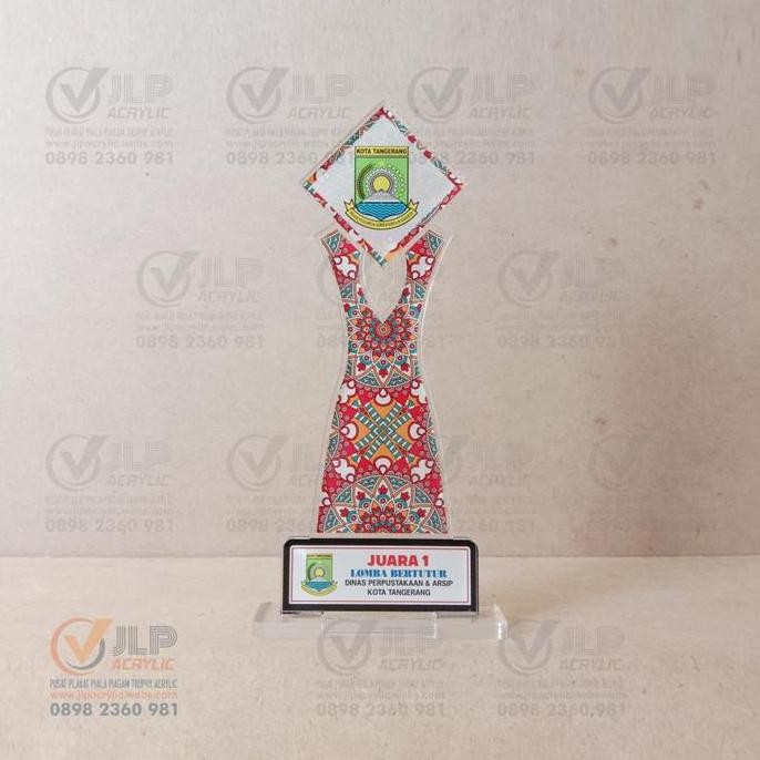 Baru Plakat, Piagam, Plakat Penghargaan, Piagam Penghargaan Akrilik JLP026