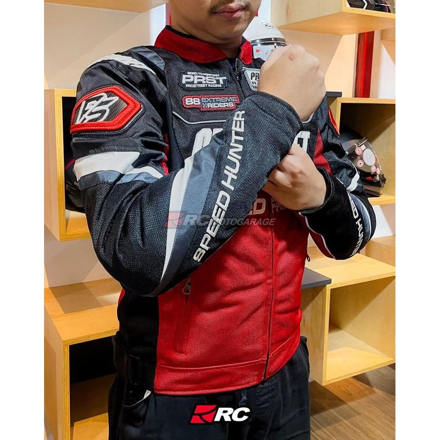 Jaket Motor - Prostreet Majestic with Protector Red Original