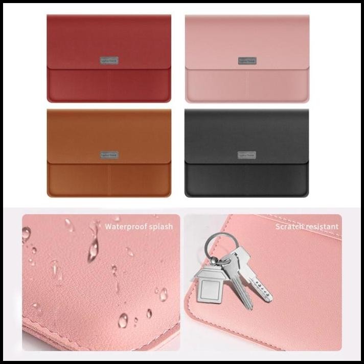 Tas HP Laptop 13 14 15 inch Pav Pavilion Leather Sleeve Sarung Casing