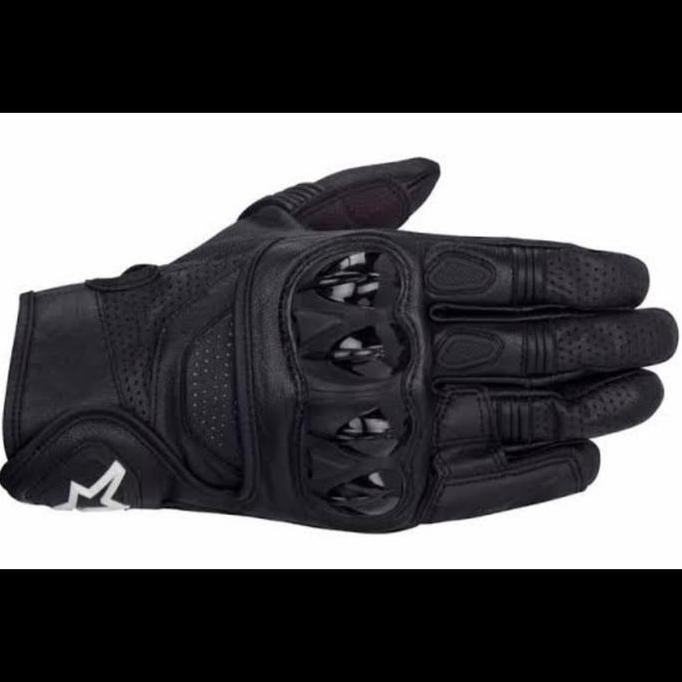 CELER LEATHER GLOVE BLACK ALPINESTARS