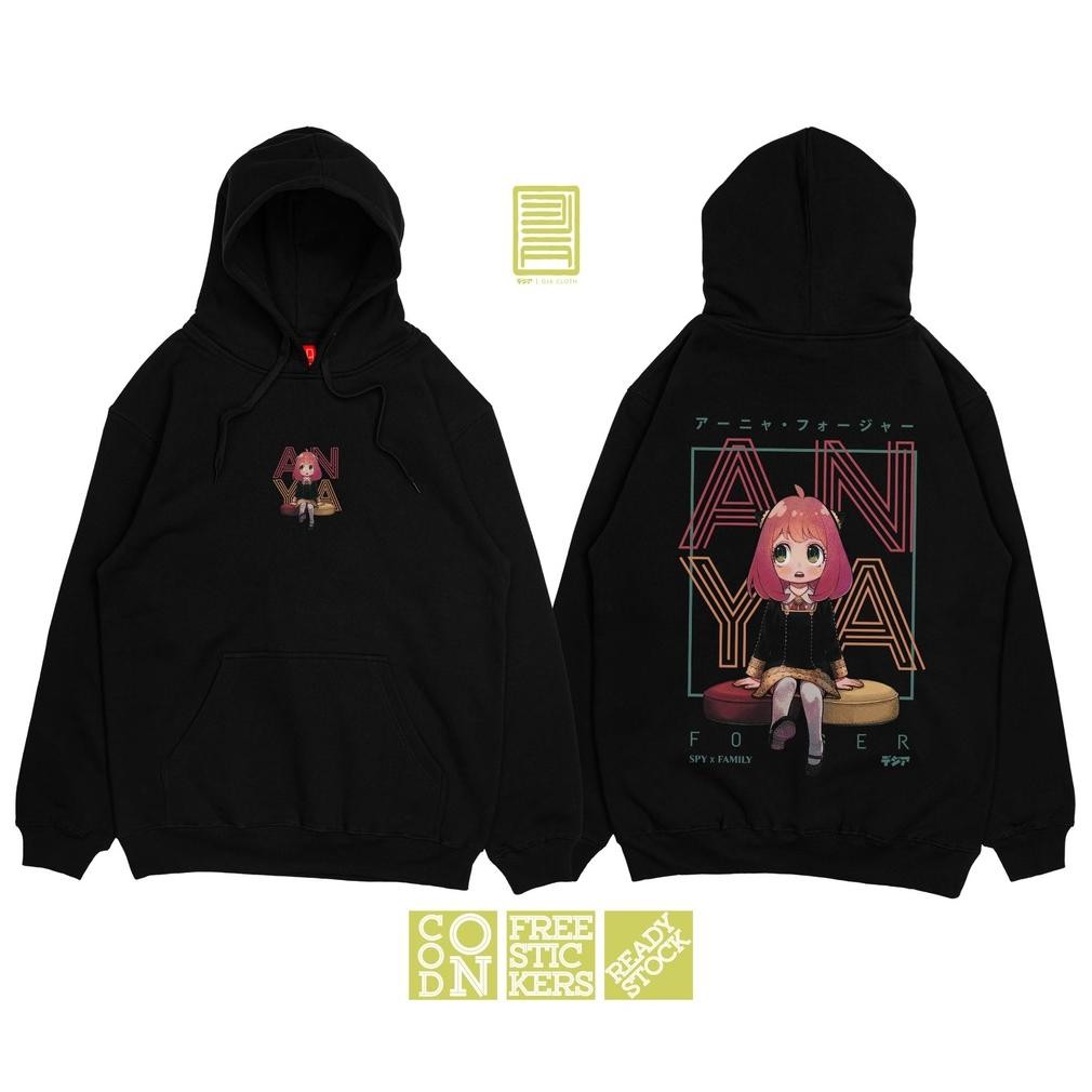 DF336>> HOODIE ANYA FORGER SPY X FAMILY LOID YOR FORGER FAMILY ANIME MANGA SWEATER