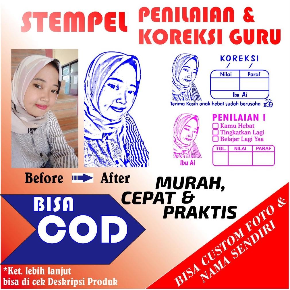 

Readyy!! Stempel Nilai Guru / Penilaian / Koreksi / Checked Stempel Nilai Custom