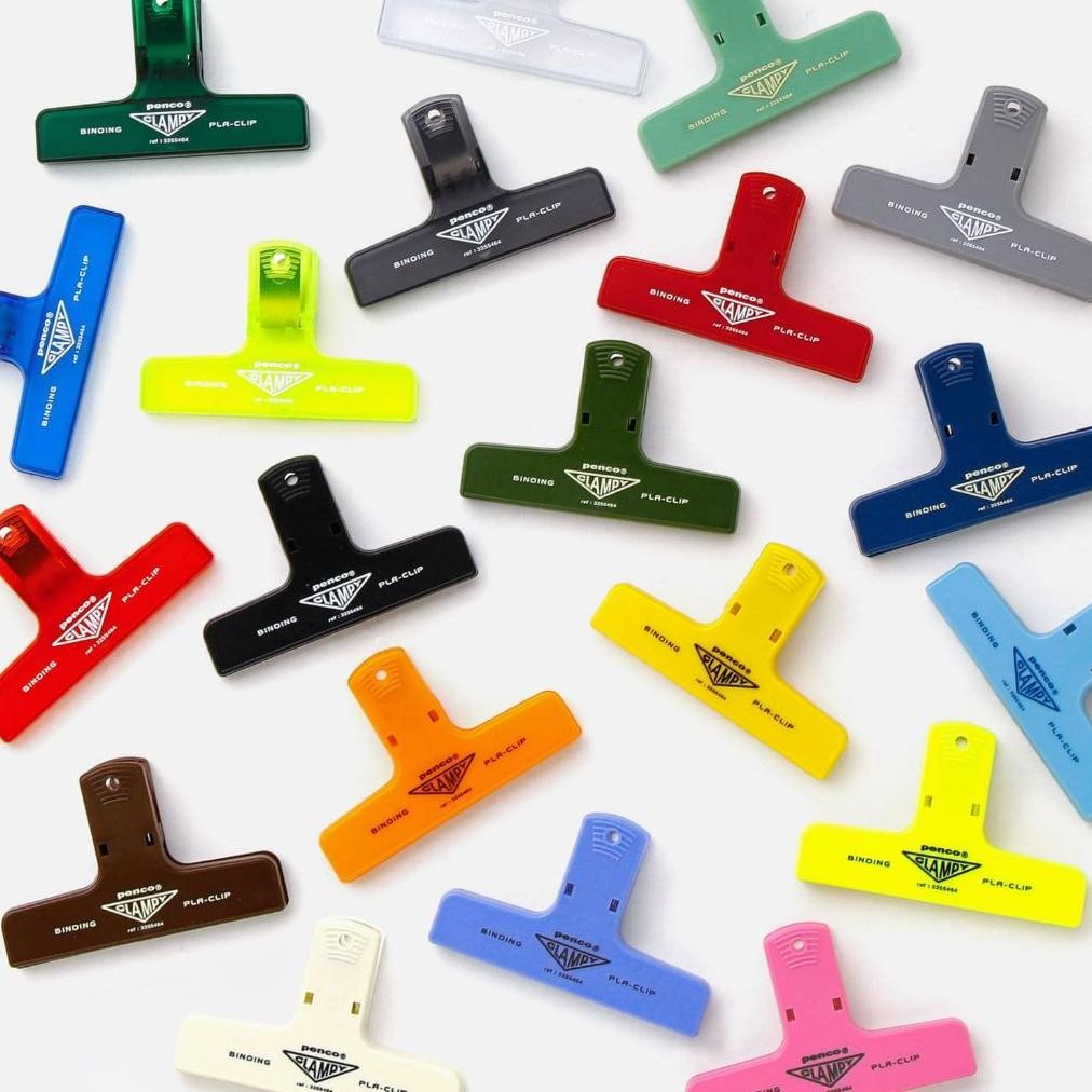 

Readyy!! HighTide Penco Clampy Plastic Clip Penjepit Dokumen Klip Plastik Document Clip