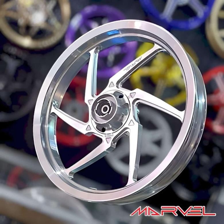 Terlaris Velg Power Racing Marvel P6 Beat Scoopy Genio Vario 110 Vario 125/150 Stylo 160 Cbs Vario 1