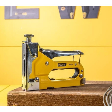

Deli Staple Gun / Staples Tembak 3 In 1 Chromium Alat Perkakas EDL1313