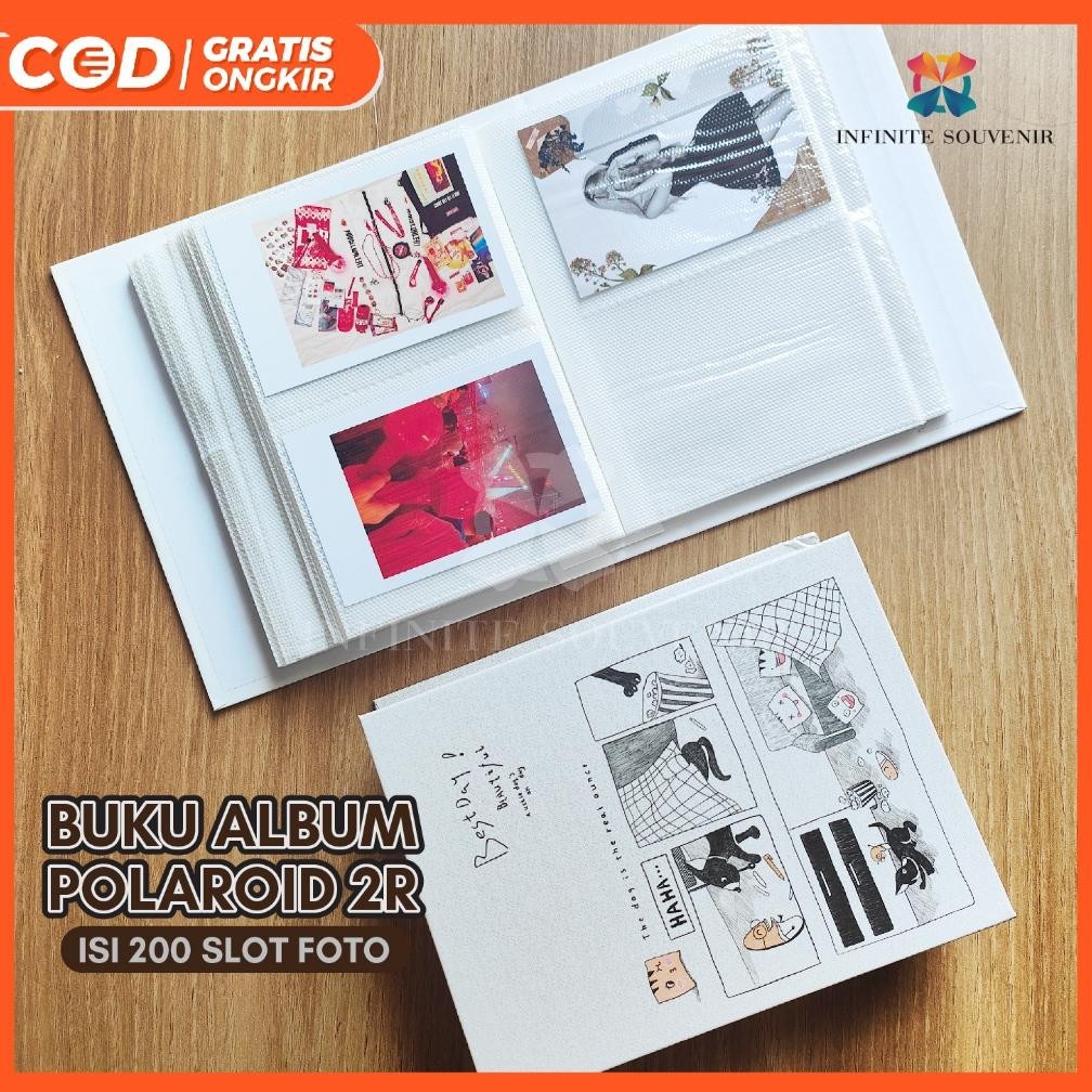 Baru - BUKU ALBUM 2R / PHOTOBOOK MINI / ALBUM GLITTER JELLY / ALBUM MINI POLAROID / BUKU FOTO / PHOT