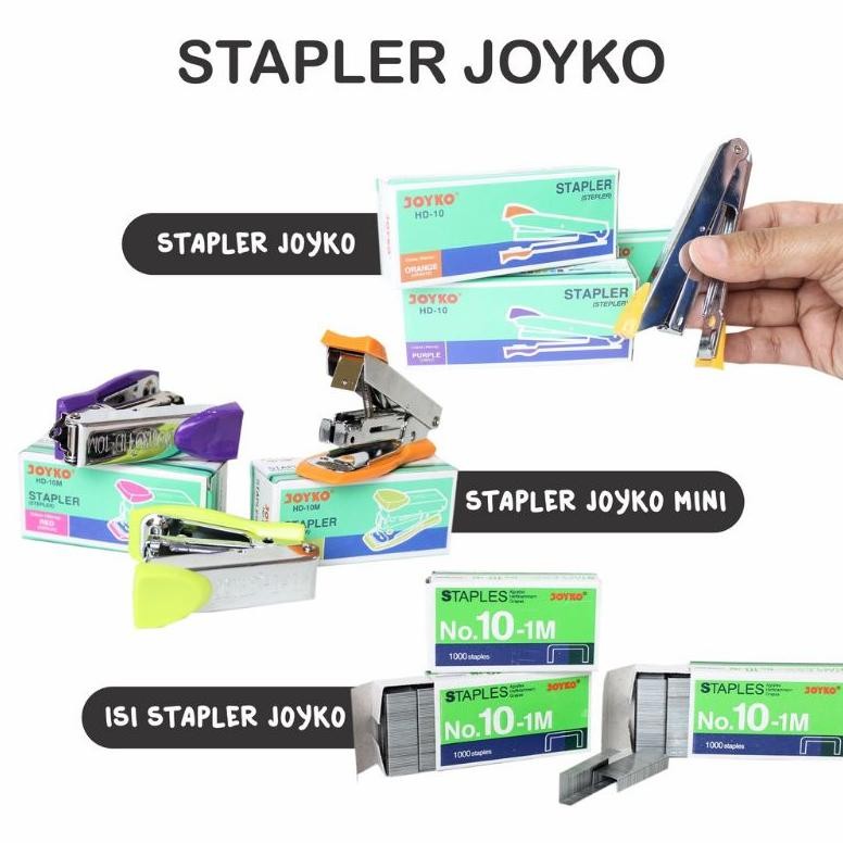 

Miliki - Isi staples Joyko No.10 ( 1pak/20 kotak ) !!