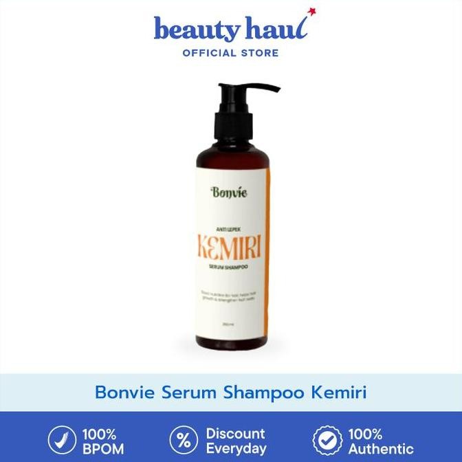 NEW BONVIE Serum Shampoo Kemiri