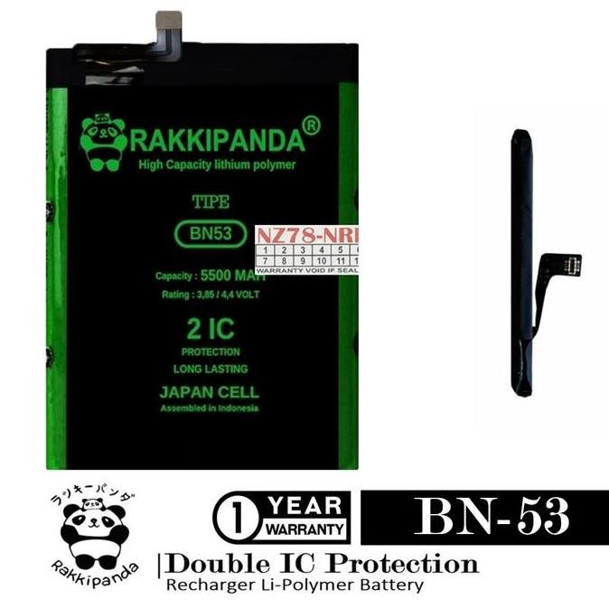 Baterai Xiaomi Redmi Note 9 PRO Note 10 PRO BN53 Double IC Protection