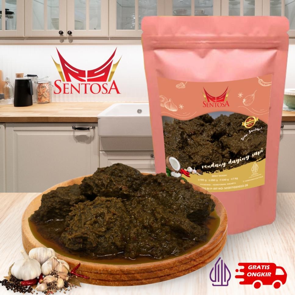 

Rendang Daging Sapi Lauk N Siap Saji