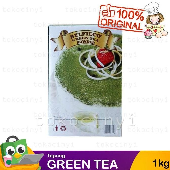 

Terlaris Belfieco Green Tea / Matcha Powder 1 Kg Ready Stok