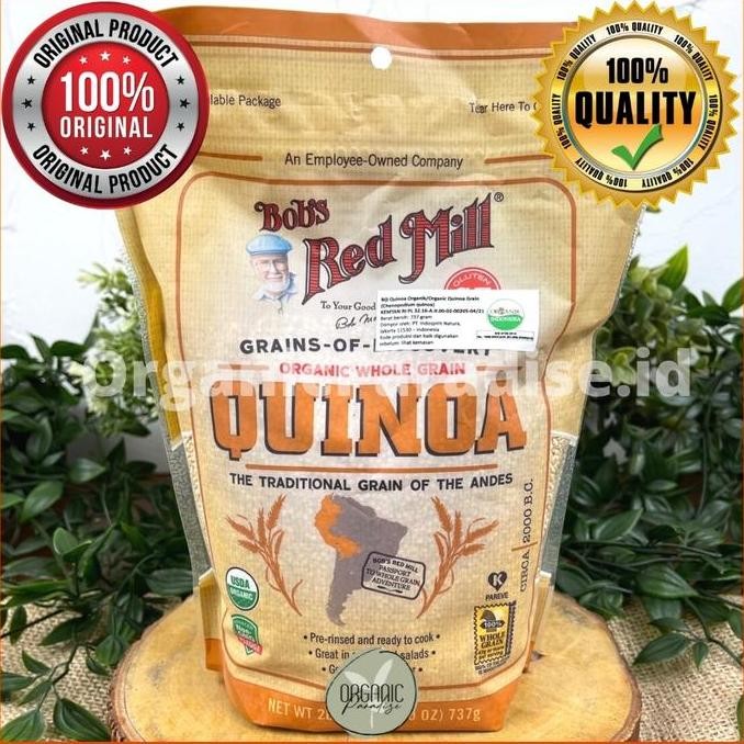 

Bob'S Red Mill Organic White Quinoa 737 Gram #Gratisongkir