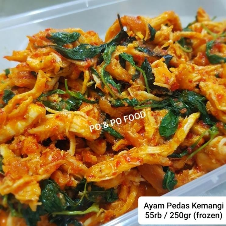 

Ayam Suwir Pedas Sambal Kemangi 250Gr Frozen