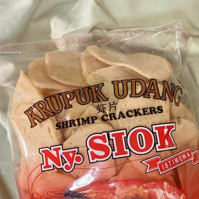 

Kerupuk Udang Ny Siok Oval #Gratisongkir