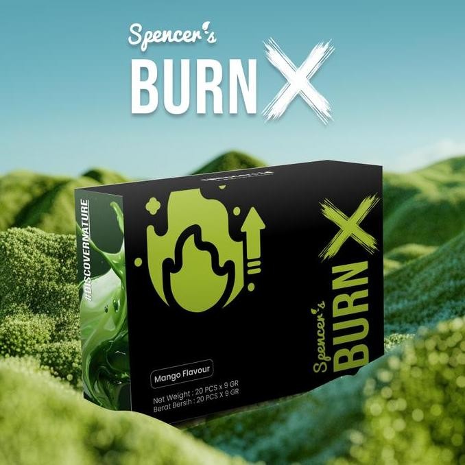 

Terlaris Spencer'S Burn X Mango - Lemonade 1 Box Isi 20 Pcs Matcha Teh Hijau Minuman Organik Ready Stok