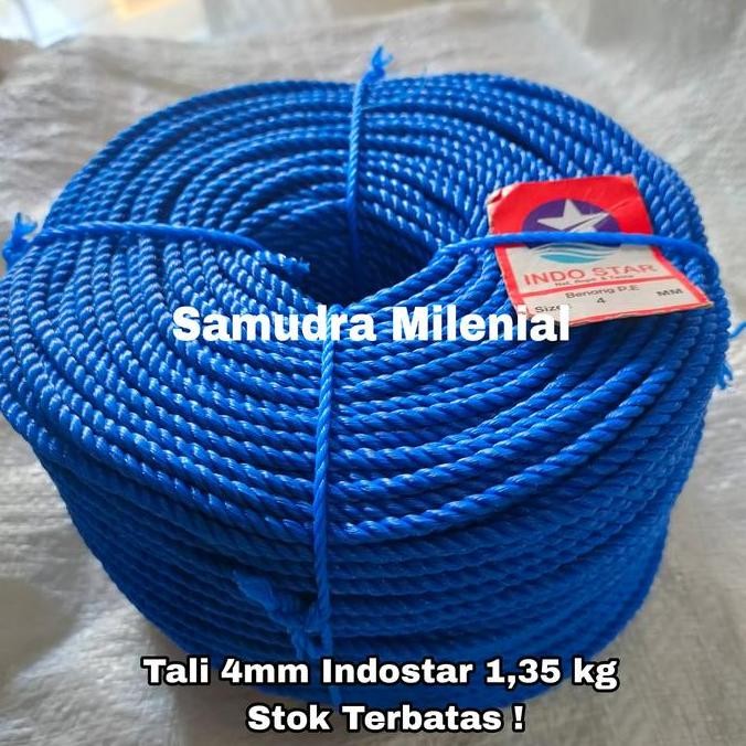 Diskon Tali Tambang 4Mm / Tali Tambang Plastik Pe Roll 4Mm / Tali 4Mm 1 Roll