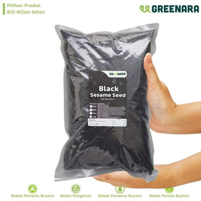 

Black Sesame Seed 1Kg / Wijen Hitam 1Kg #Gratisongkir