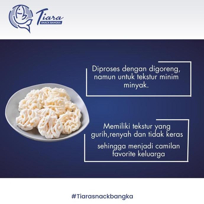 

Kerupuk Keriting Kecil Belinyu Bangka/ Makanan Khas Bangka / Oleh Oleh #Gratisongkir
