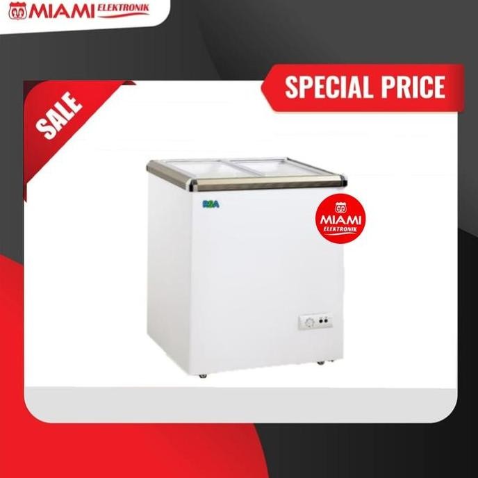 TERMURAH - SLIDING FREEZER RSA XS110 / Freezer RSA XS 110 Freezer Kaca RSA 100ltr