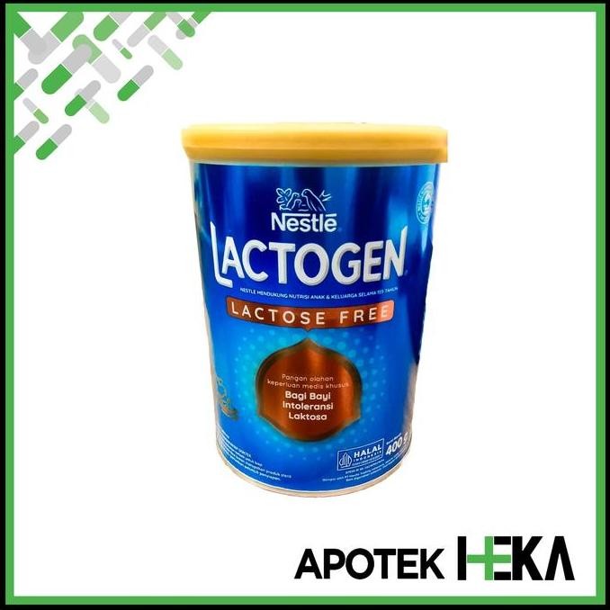 terbaru lactogen lactose free susu formula bebas laktosa bayi 0-12 bulan 400gr shopee
