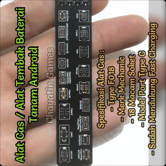 Promo Alat Cas / Alat Tembak Baterai Tanam Hp Merk Mechanic Khusus Untuk Hp Android 18 In 1