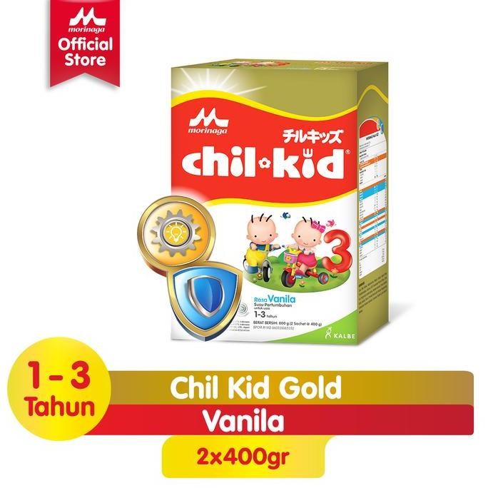 

terbaru morinaga chil kid gold vanilla susu pertumbuhan anak batita 780g