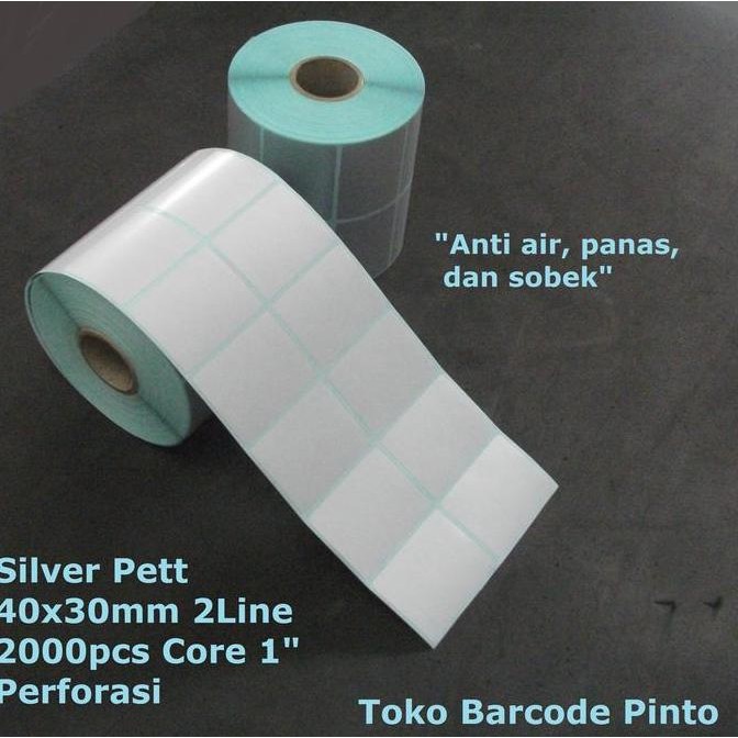 

Baru Label Semicoated 100X100Mm - Stiker Bare Ukuran 10X10Cm Core 1" Inch