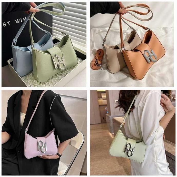 terbaru nionbagshop tas shoulder bag cr8074 tas selempang wanita stylish kekinian