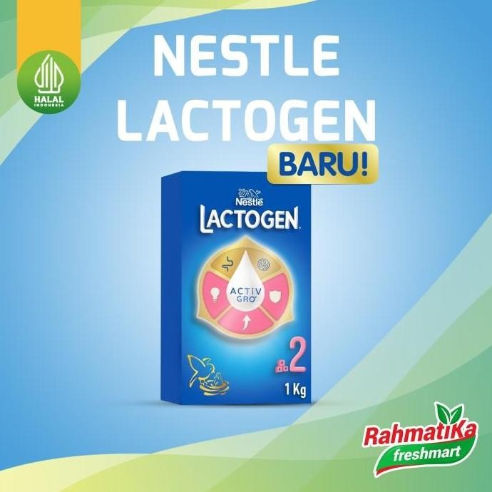 

terbaru nestle lactogen 2 susu formula bayi 6-12 bulan 1kg