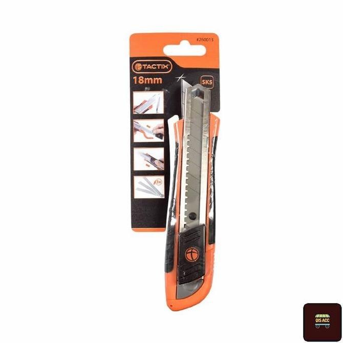 

TACTIX Pisau Cutter Besar Snap Off Knife 18 Mm