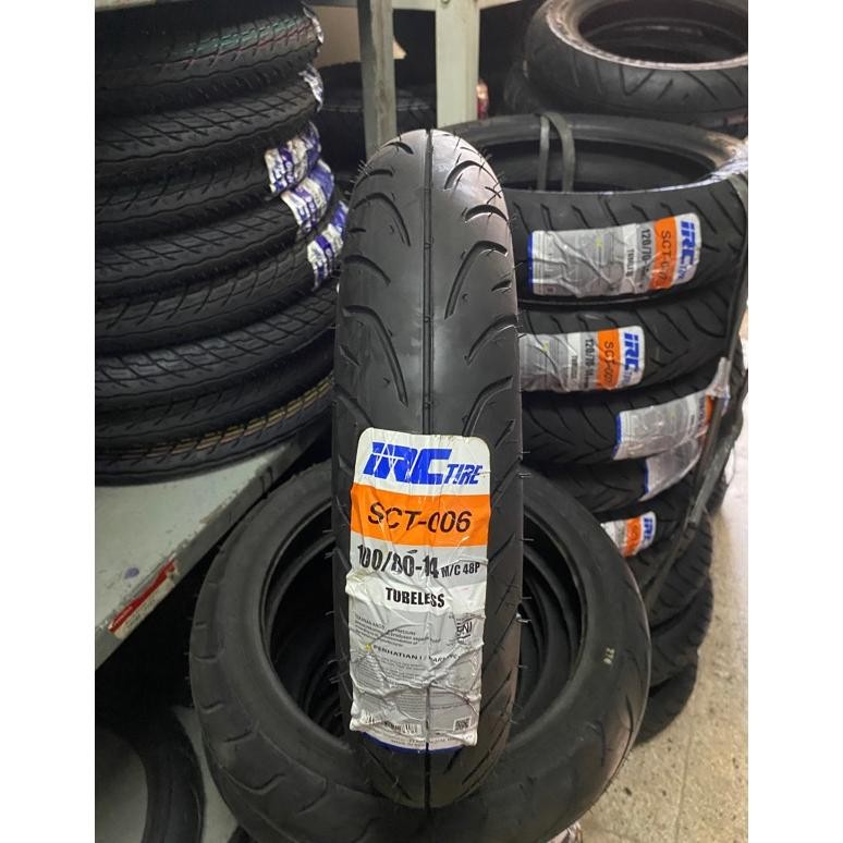 Ban Motor Irc 100/80-14 SCT 006 SCT006 Tubeless Ban Vario 150 Ban Vario 160 Ban PCX 150
