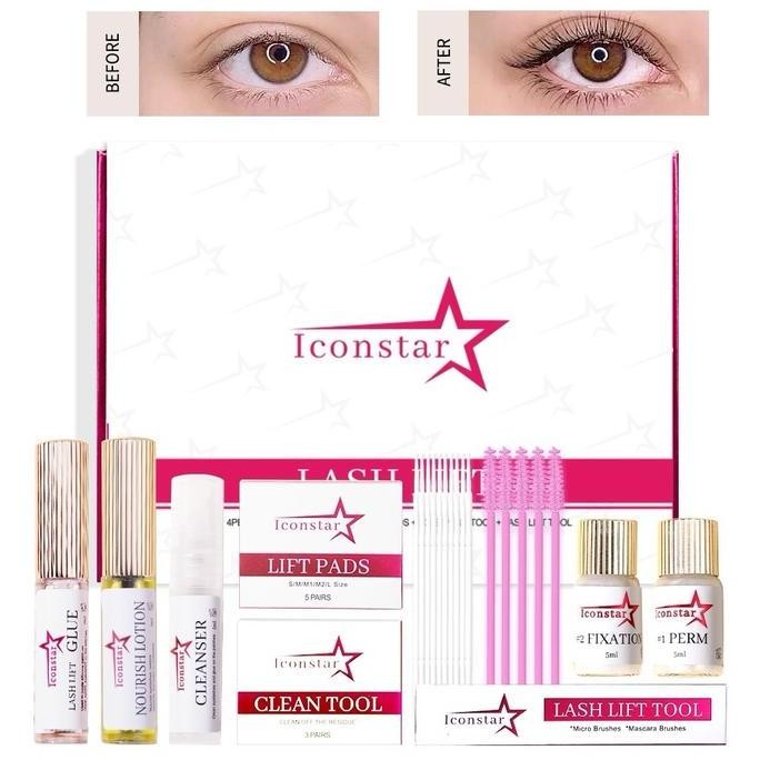 terbaru iconstar lash lift eyelash perming kit | pelentik bulu mata permanen