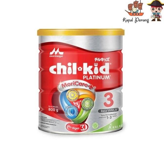 

terbaru chilkid platinum vanila moricare 800g - susu formula bayi shopee