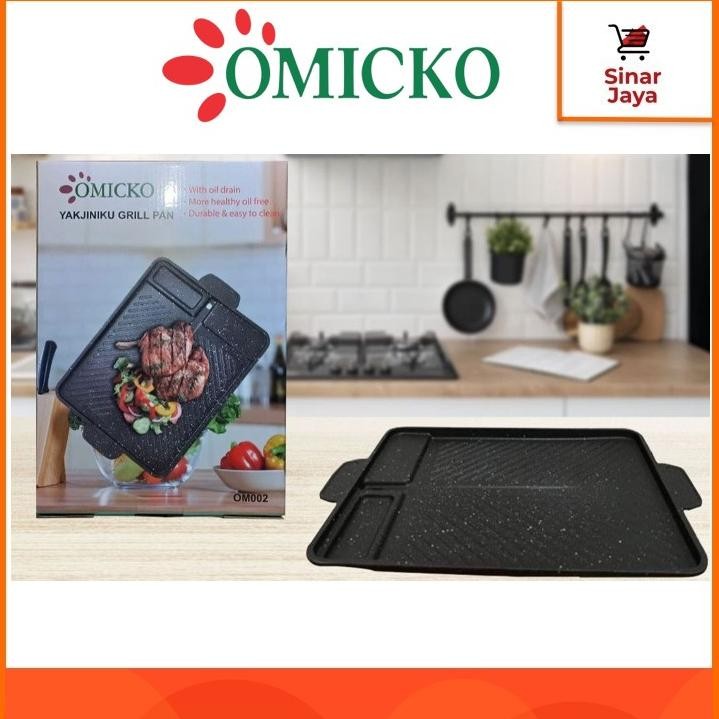 Murah Omicko / Hc Yakiniku Grill Pan (Anti Lengket)