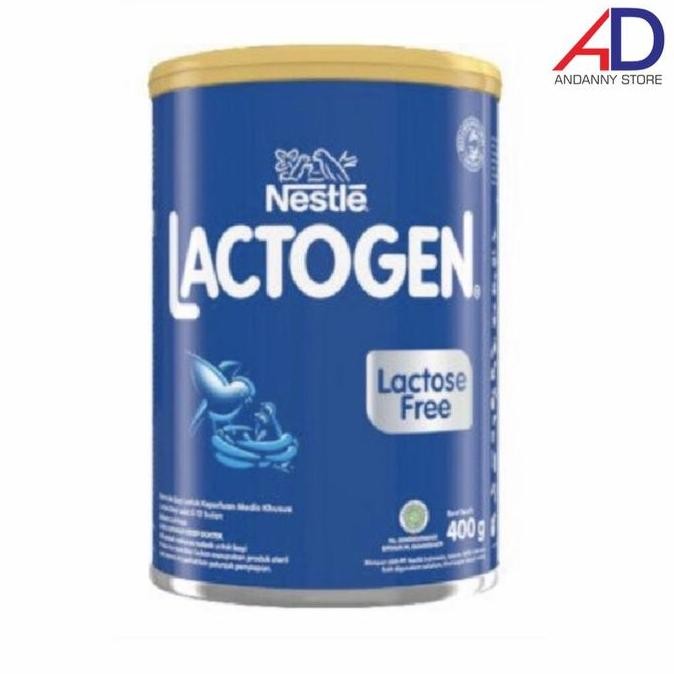 

terbaru lactogen bebas laktosa 400gr susu formula bayi 0-12 bulan lactose free
