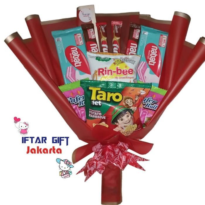 

Buket Snack Murah I Buket Jajan I Bouquet Ultah I Buket Snack Wisuda