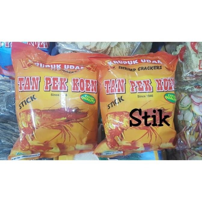 

Kerupuk Udang / Shrimp Crackers Tan Pek Koen Stik 500 Gr #Gratisongkir