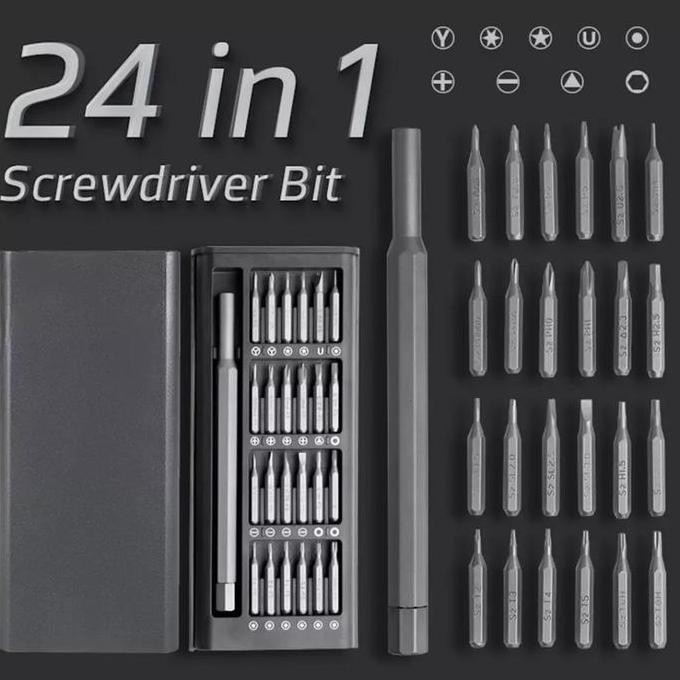 Promo Obeng Set Magnetic Reparasi Bintang Ph000 Ph00 Ph1 Triangle Plus Minus