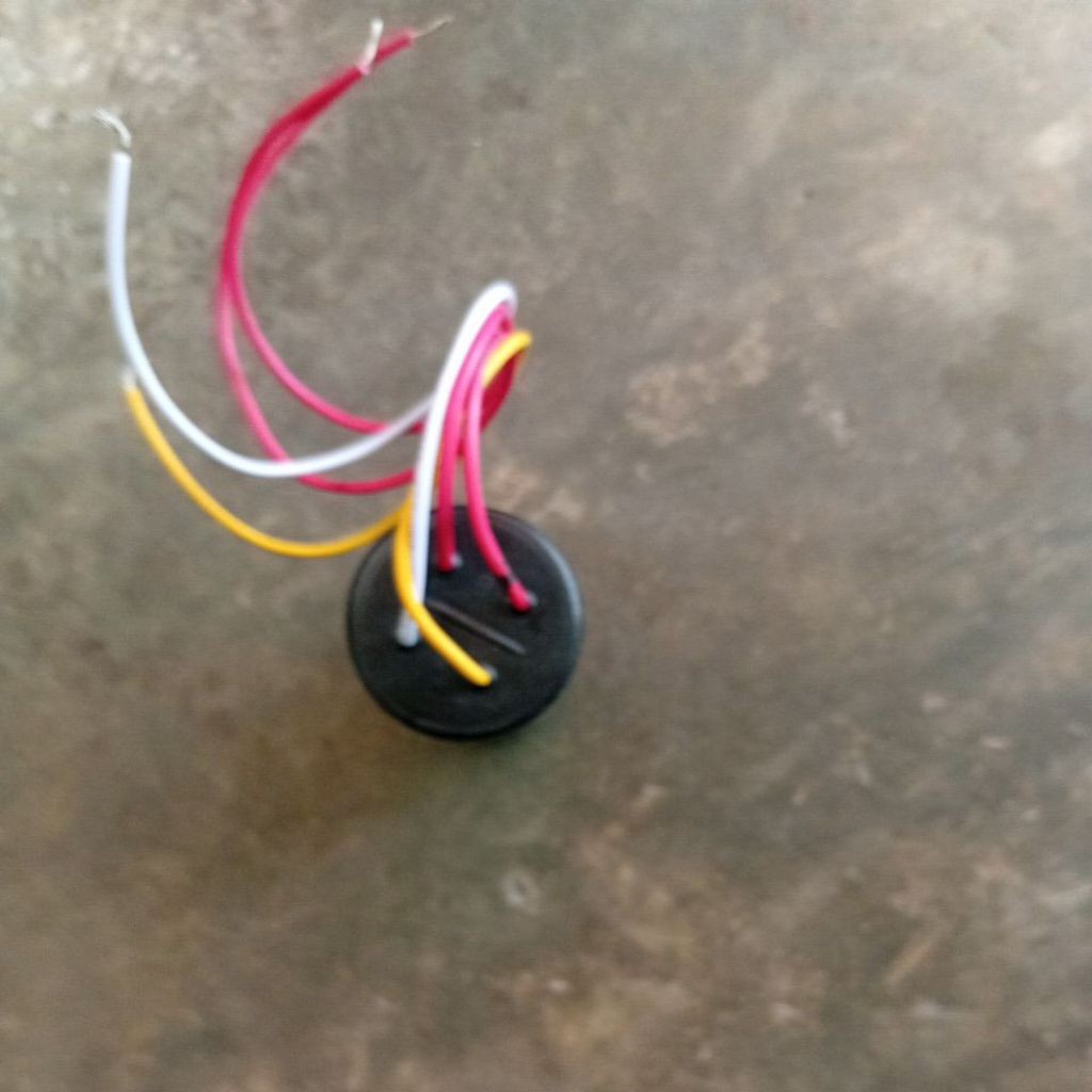 Kapacitor MESIn Cuci 2 tabung NC 4 kaki CbB60