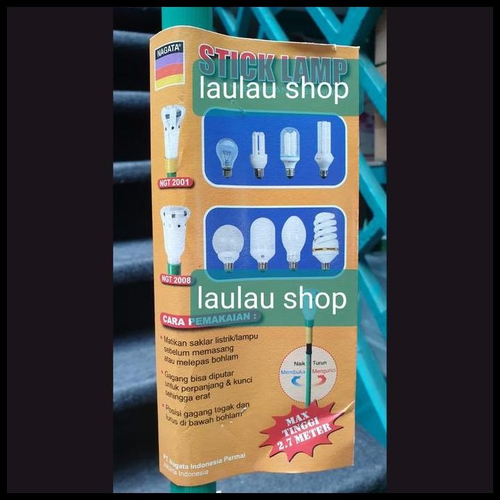 Terlaris Nagata 2001 Tongkat Pengganti Bohlam Lampu / Stick Pasang Ganti Bohlam Good Quality